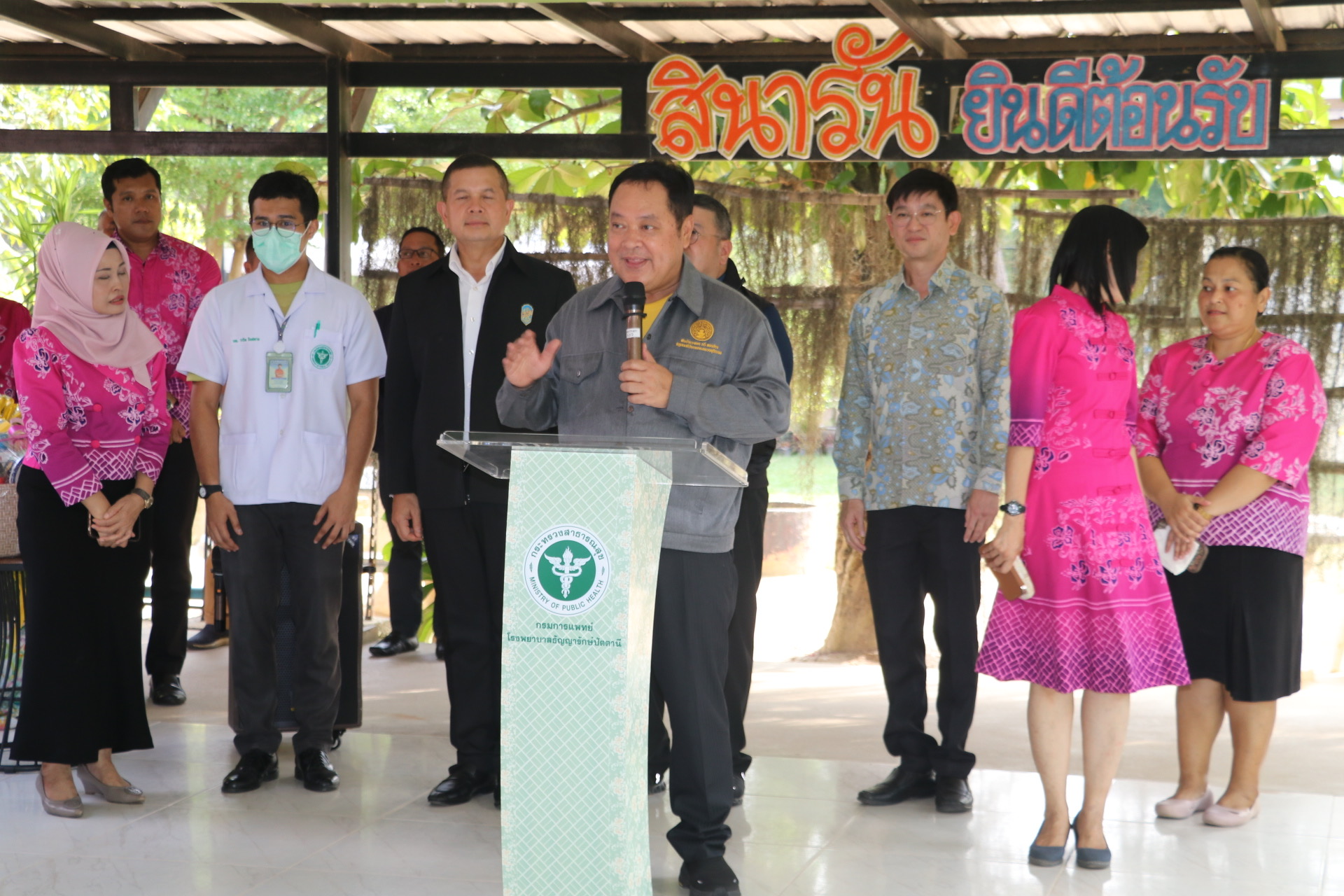 "รมว.ทวี" ลงพื้นที่ตรวจราชการจังหวัดปัตตานี มอบนโยบาย โรงพยาบาลธัญญารักษ์ปัตตานี มุ่งบำบัดฟื้นฟูผู้ติดยาเสพติดกลับคืนสู่สังคม