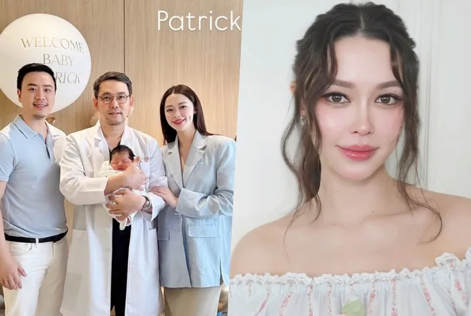 เปิดภาพ "น้องแพทริค" ทายาทคนที่ 2 "แพทริเซีย-โน๊ต" 