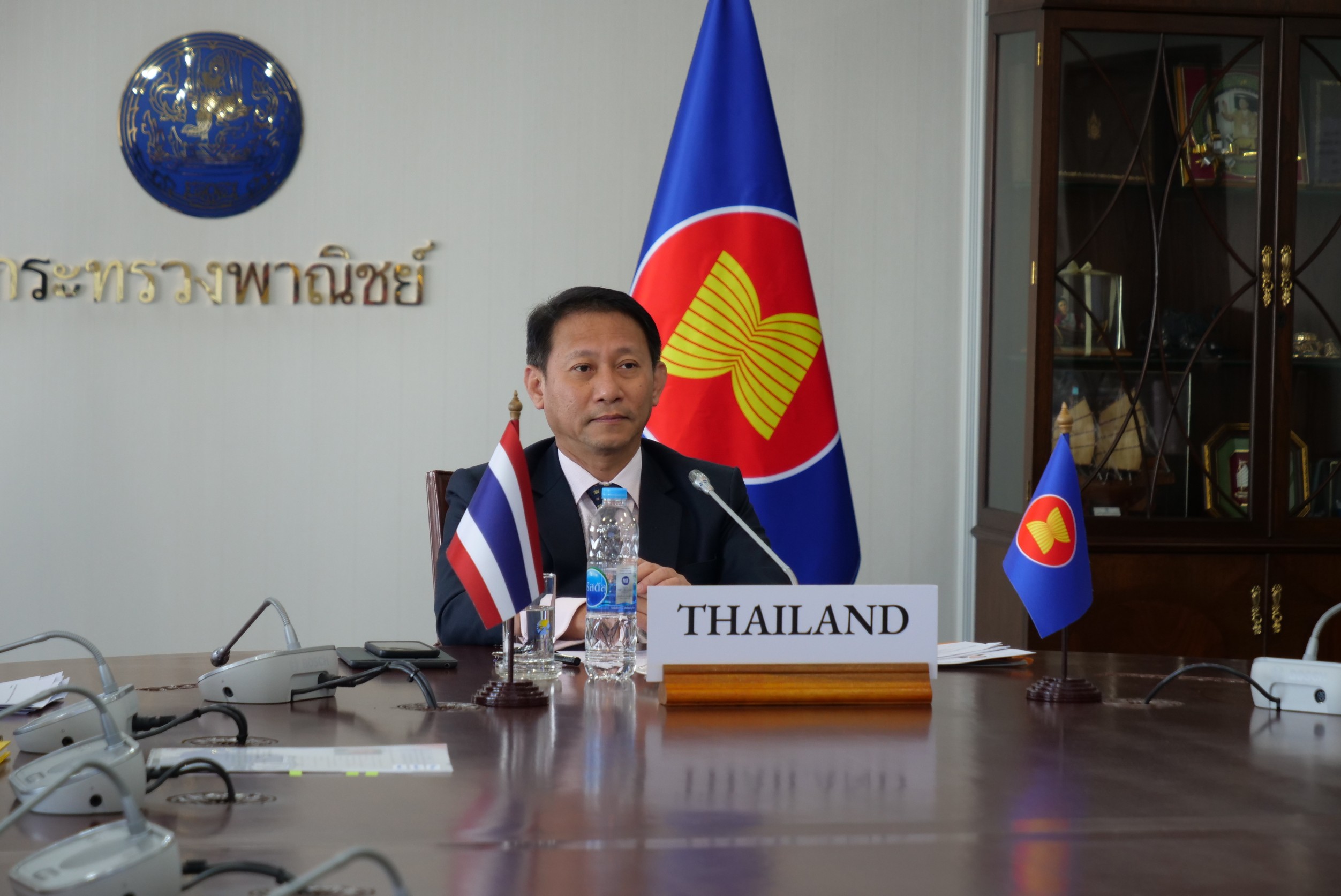 รัฐมนตรีการค้าอาเซียนถกยูเคหลังเบร็กซิท ร่วมมือเยียวยาโควิด เล็งปฏิรูป WTO รับการค้าศตวรรษ 21