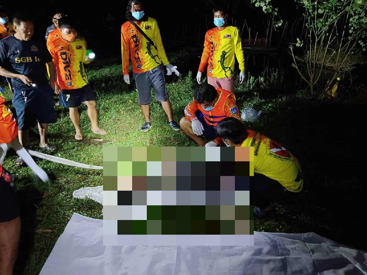 สลด!ศพคนขับเรือข้ามฟากเพิ่งโผล่หลังเมาตกแม่น้ำแควน้อยคืนวันลอยกระทง 