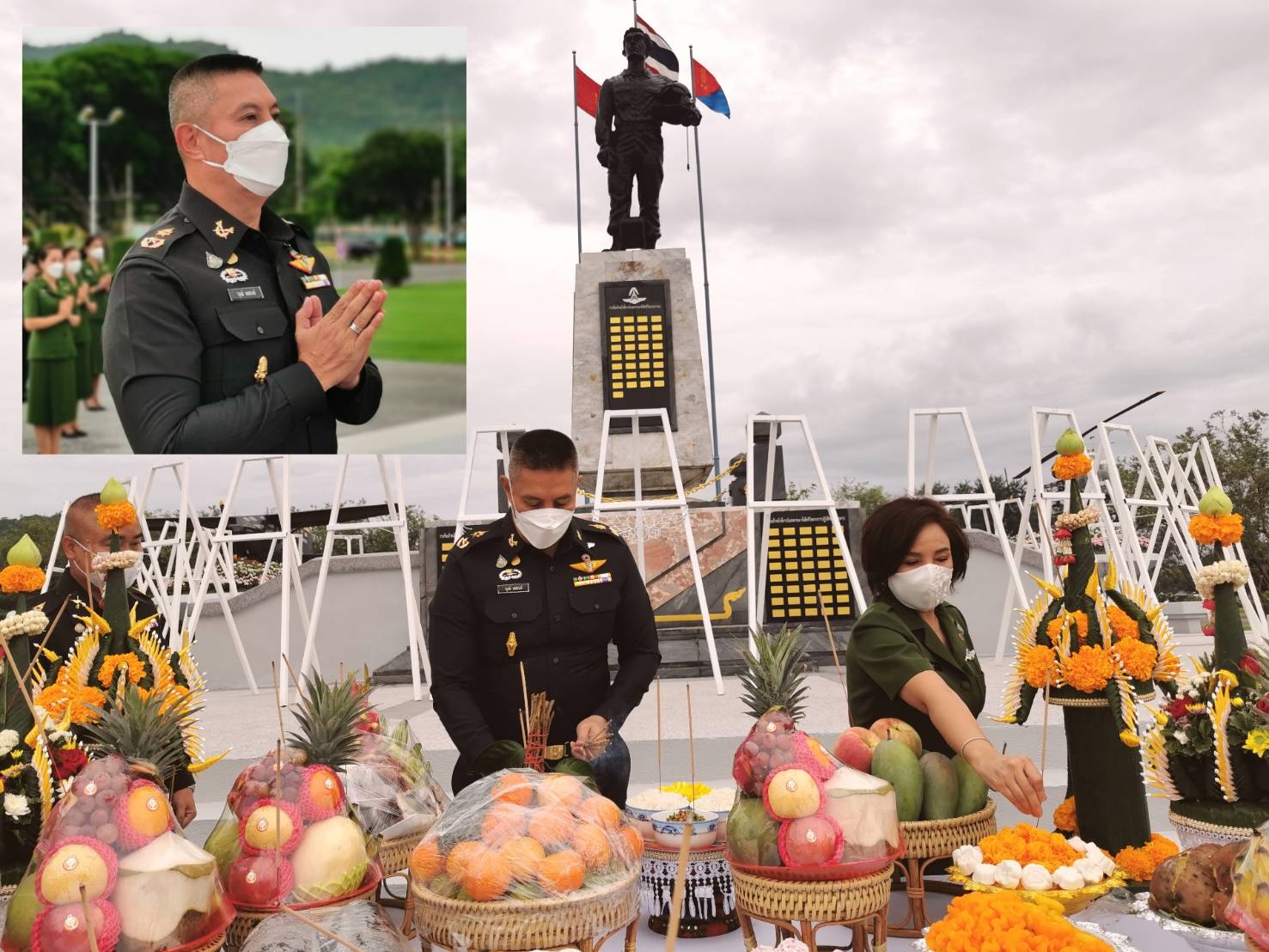 ศูนย์การบินทหารบก ประกอบพิธีวันการบินทหารบก ระลึกถึงวีรกรรมเจ้าหน้าที่
