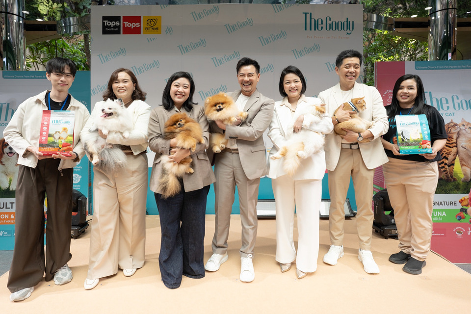 SWC ผนึก เซ็นทรัล ฟู้ด รีเทล เปิดตัว “The Goody” ที่ท็อปส์ สาขาแรก รุกตลาดอาหารสัตว์พรีเมียมทั่วประเทศ