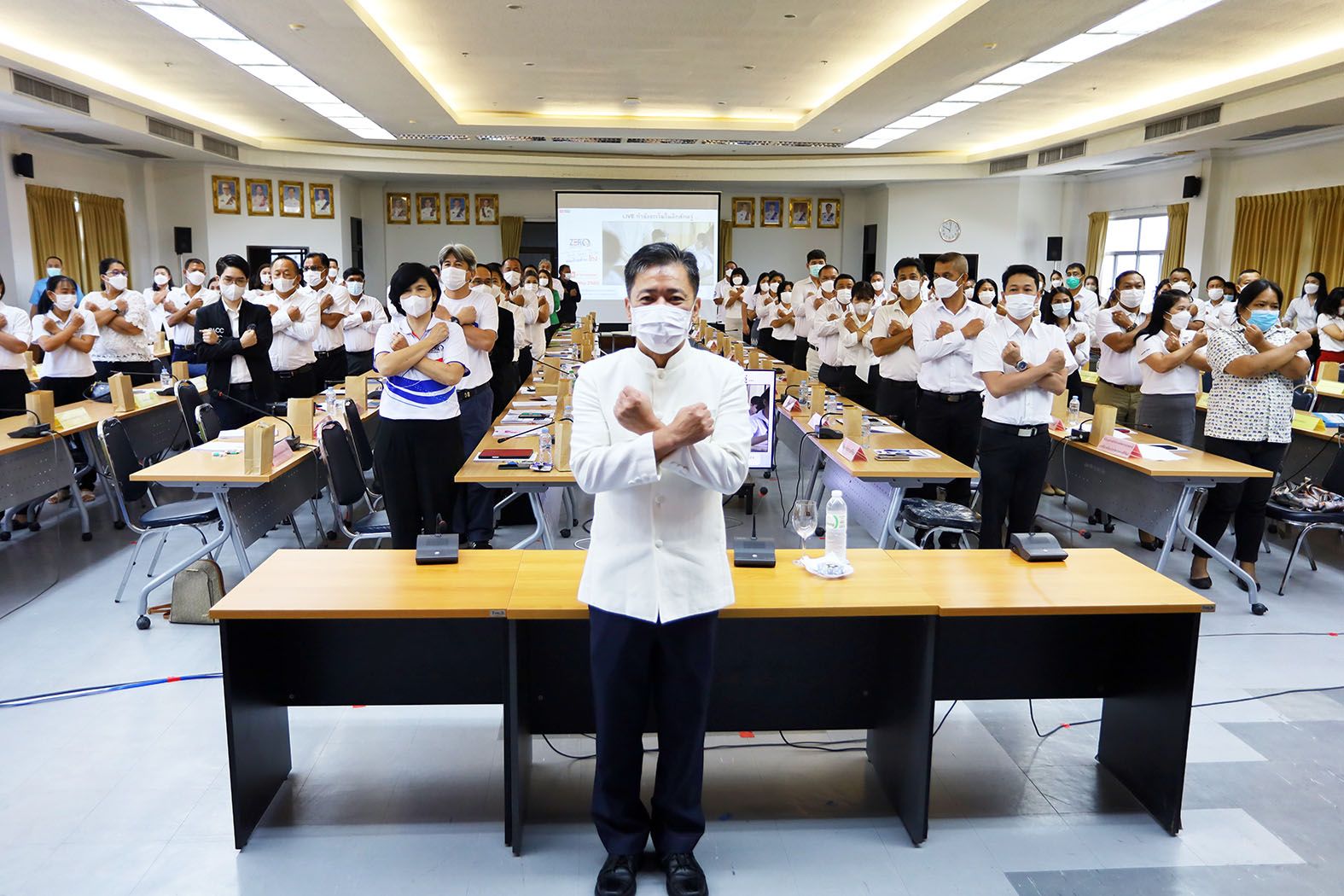 ผู้ว่าประจวบฯนำทุกภาคส่วนแสดงพลังต้านโกง “Zero Tolerance คนไทยไม่ทนต่อการทุจริต”