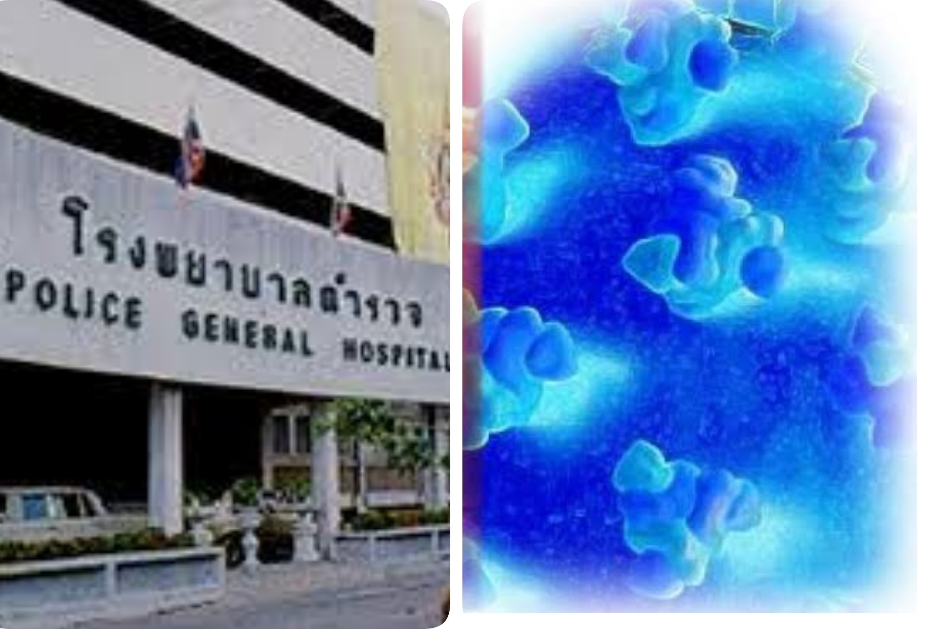 รอง สว.(ป.)ส.รฟ.สุวรรณภูมิ เครียดติดโควิด  ผูกคอเสียชีวิตภายในห้องน้ำ รพ.ตร.