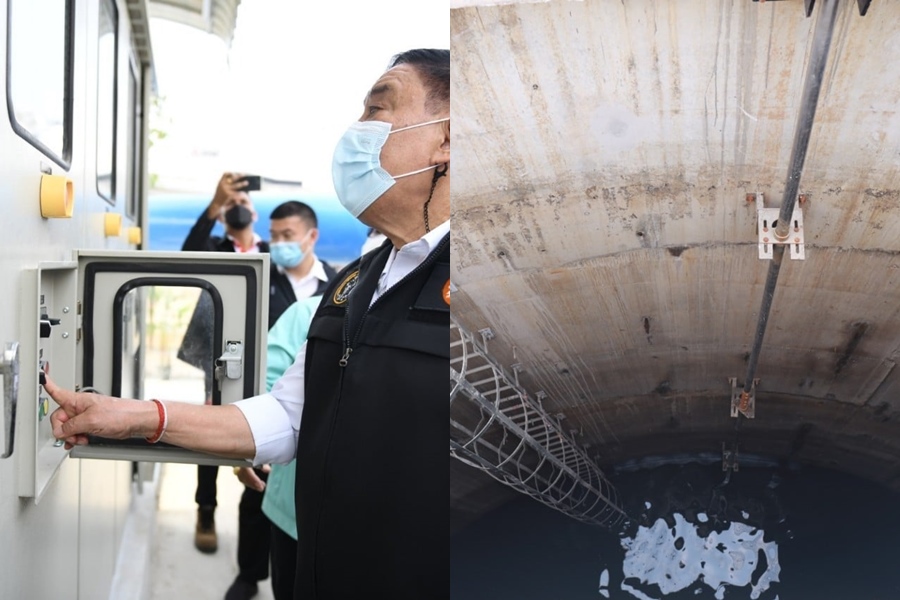กทม.เปิดบ่อหน่วงน้ำใต้ดิน แก้ 2 จุดอ่อนจมซ้ำซาก รัชดาฯ-ศรีนครินทร์ 