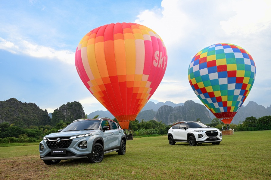 ALL NEW SUZUKI FRONX จัดทดสอบเทคโนโลยีความภัยเหนือระดับในรถคลาสเดียวกัน บนเส้นทาง ”สปป.ลาว เวียงจันทร์-วังเวียน”