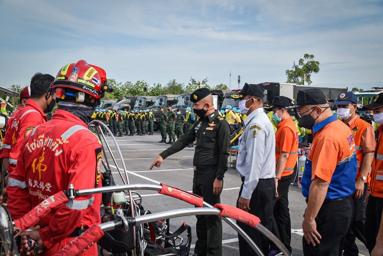 ประสานความร่วมมือทุกภาคส่วนจังหวัดพิษณุโลก ซักซ้อมบรรเทาสาธารณภัย (อุทกภัย) ช่วยเหลือปชช. 