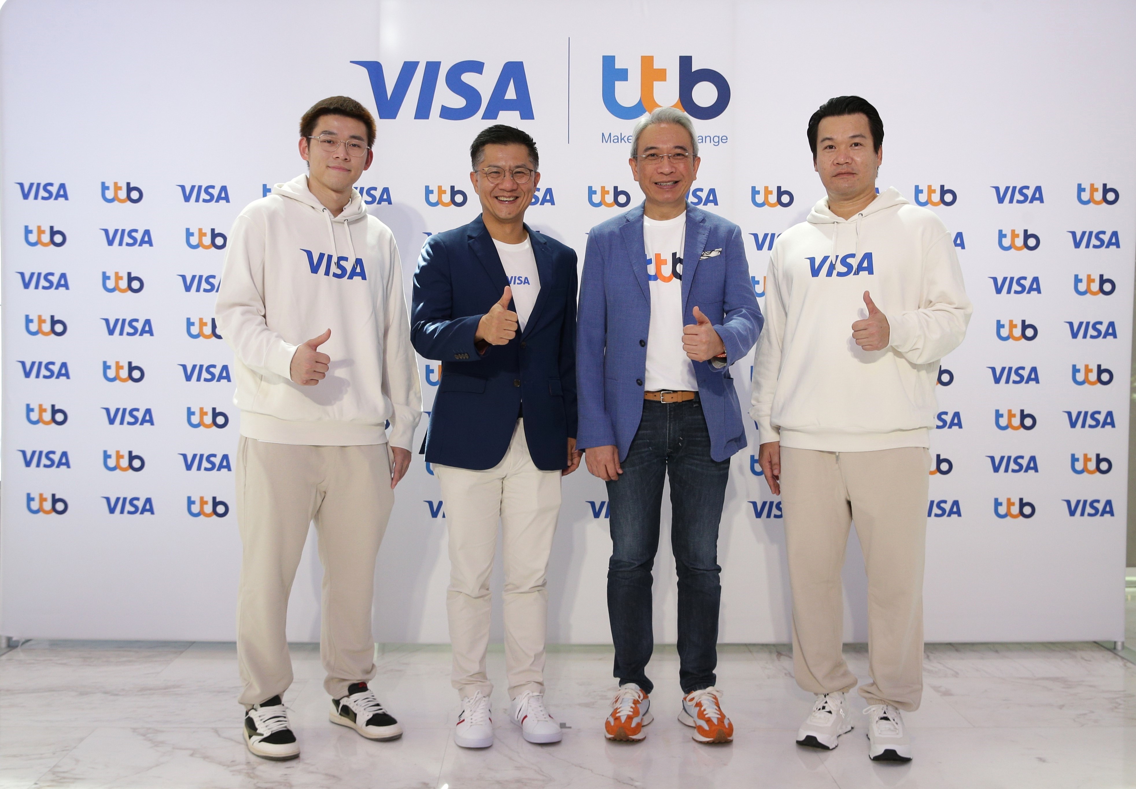 บัตรเดบิตวีซ่า ttb all free และวีซ่า ร่วมฉลองความสำเร็จ “วิว กุลวุฒิ” ฮีโร่เหรียญเงินโอลิมปิก 2024  เปิดตัวแคมเปญ Dare to Change 