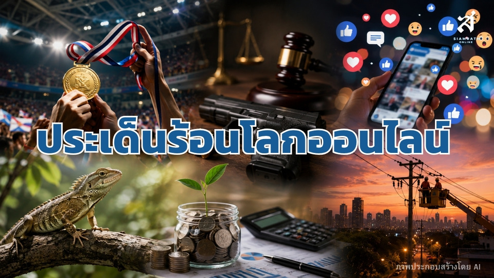 ประเด็นร้อนโลกออนไลน์ วันที่ 14 สิงหาคม 2569