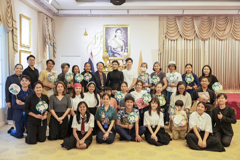 หอศิลป์ทิพย์พิมาน ราชวิทยาลัยจุฬาภรณ์ จัดกิจกรรม ทิพย์พิมานสร้างศิลป์ ประจำปี 2569 “เขียนพัด วาดลายระบายบัว” 