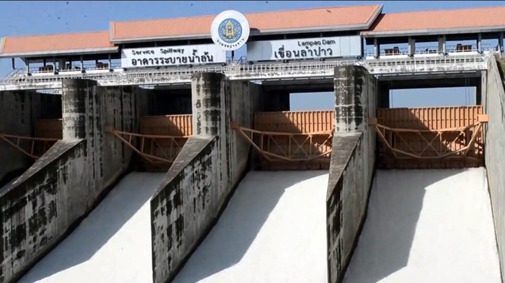 เขื่อนลำปาว ส่งน้ำช่วยพื้นที่ลำน้ำชีตอนล่าง ยันเพียงพอช่วงหน้าแล้ง