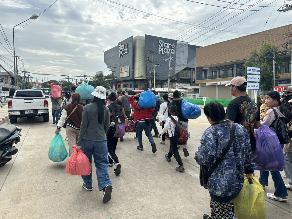 เปิดด่านคลองลึกรับคนไทยจากปอยเปต-คัดกรองเข้ม พร้อมผลักดันแรงงานกัมพูชากลับประเทศ