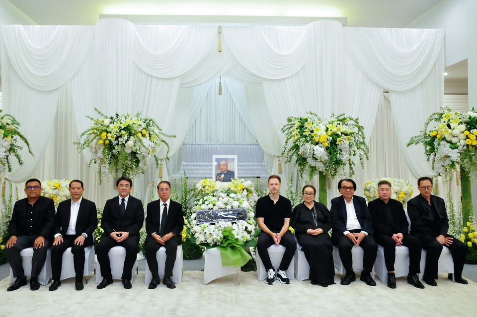 มือ1โลก ’จัดด์ทรัมป์’ ร่วมงานอาลัย ‘บิ๊กสิน’