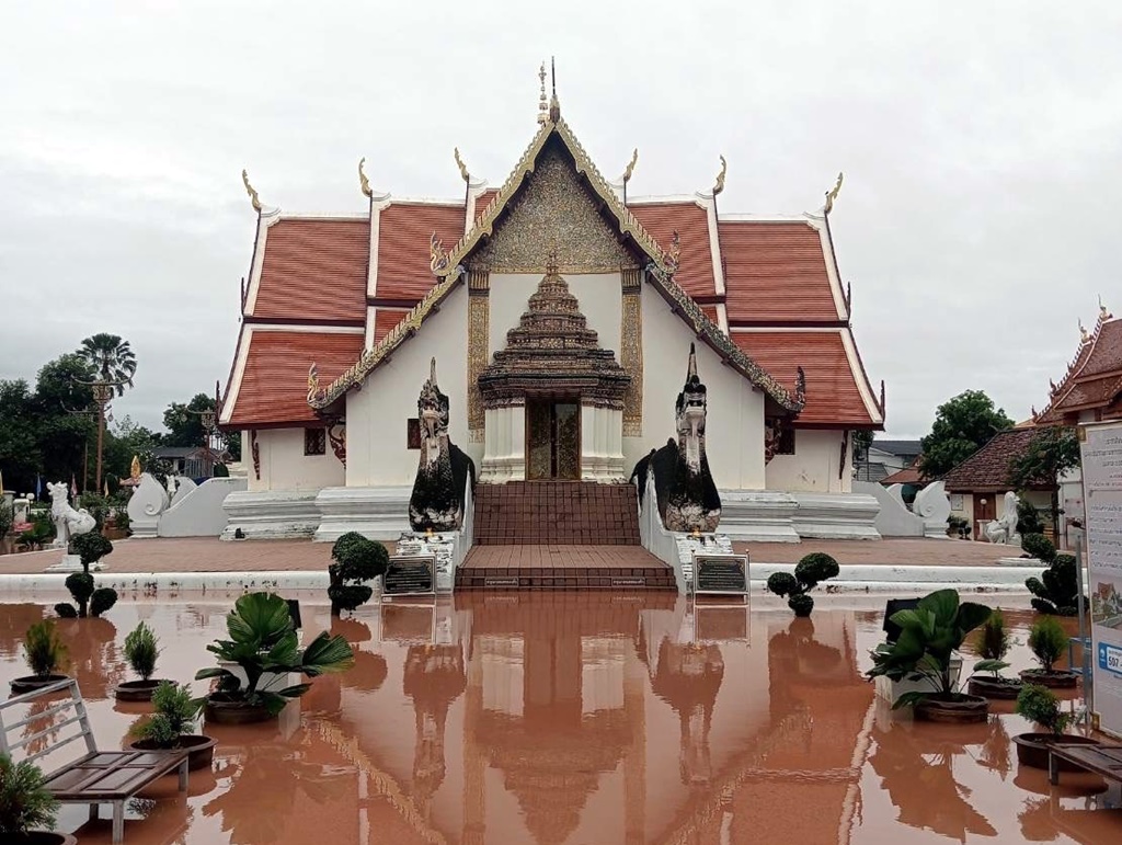 "สุดาวรรณ" ห่วงน้ำท่วมขังโบราณสถานภาคเหนือ สั่ง "สป.วธ.-กรมศิลปากร" ติดตามใกล้ชิด