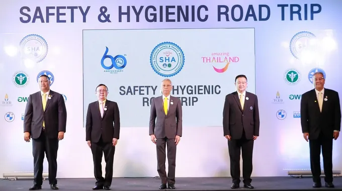 ภาครัฐระดมความร่วมมือกระตุ้นการเดินทางเปิดเส้นทาง  ‘Safety & Hygienic Road Trip’ปลอดโรค 5 ภูมิภาค  