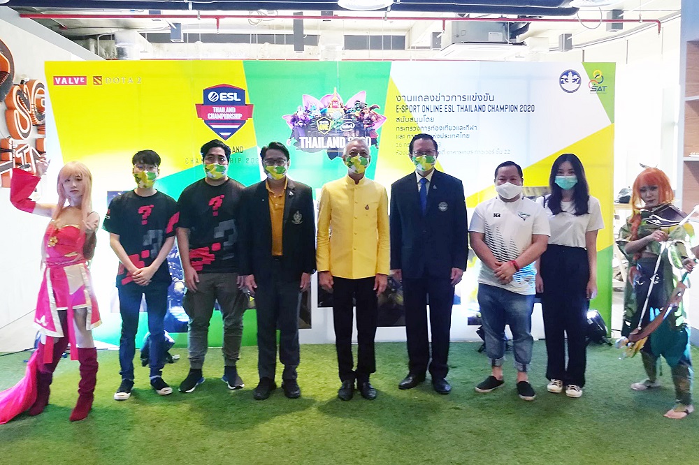 ก.ท่องเที่ยวและกีฬา หนุนแข่งขัน E – Sport ผลักดันอุตสาหกรรมกีฬา-ท่องเที่ยวไทย