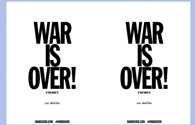  Happy Xmas (War Is [NOT] Over)