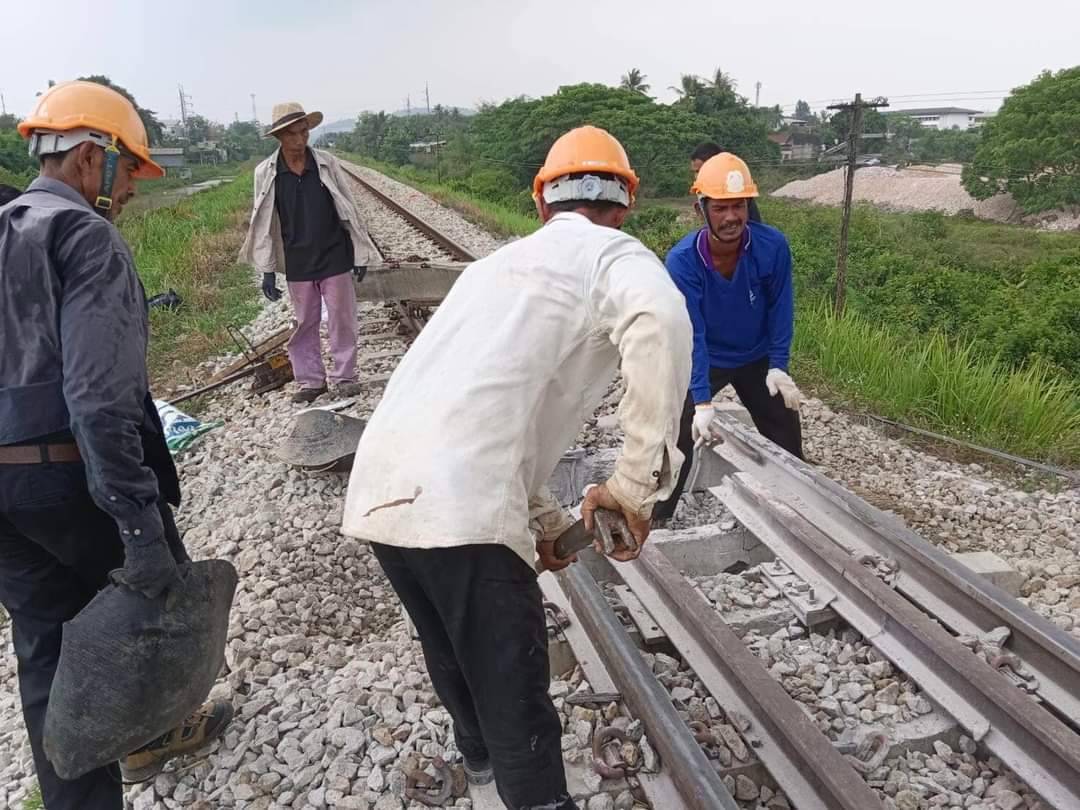 รถไฟสายหาดใหญ่ถึงสถานีสุไหงโก-ลกเปิดบริการอีกครั้งเริ่ม 17 เม.ย.หลังซ่อมรางที่ถูกวางระเบิดแล้ว
