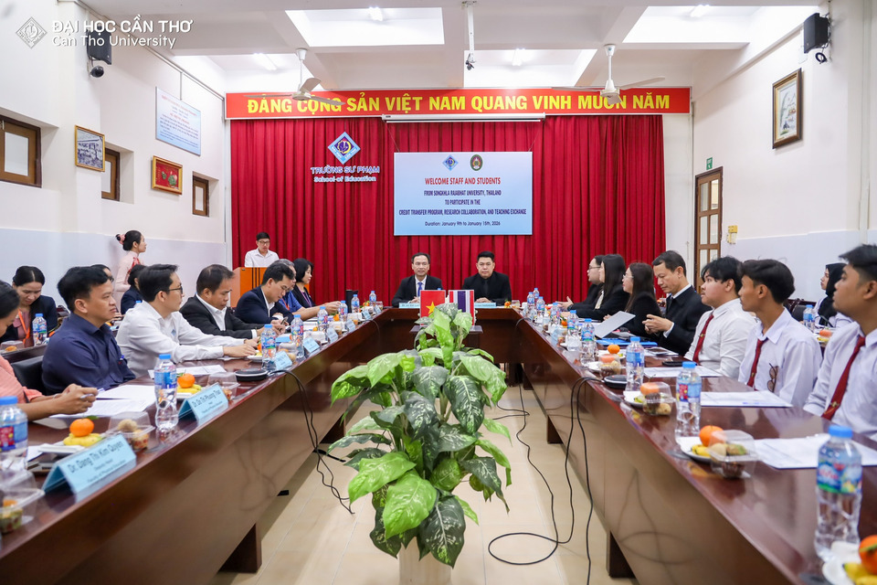 มรภ.สงขลา จับมือ Can Tho University เปิดห้องเรียนอาเซียน เสริมพลังครูสู่สากล