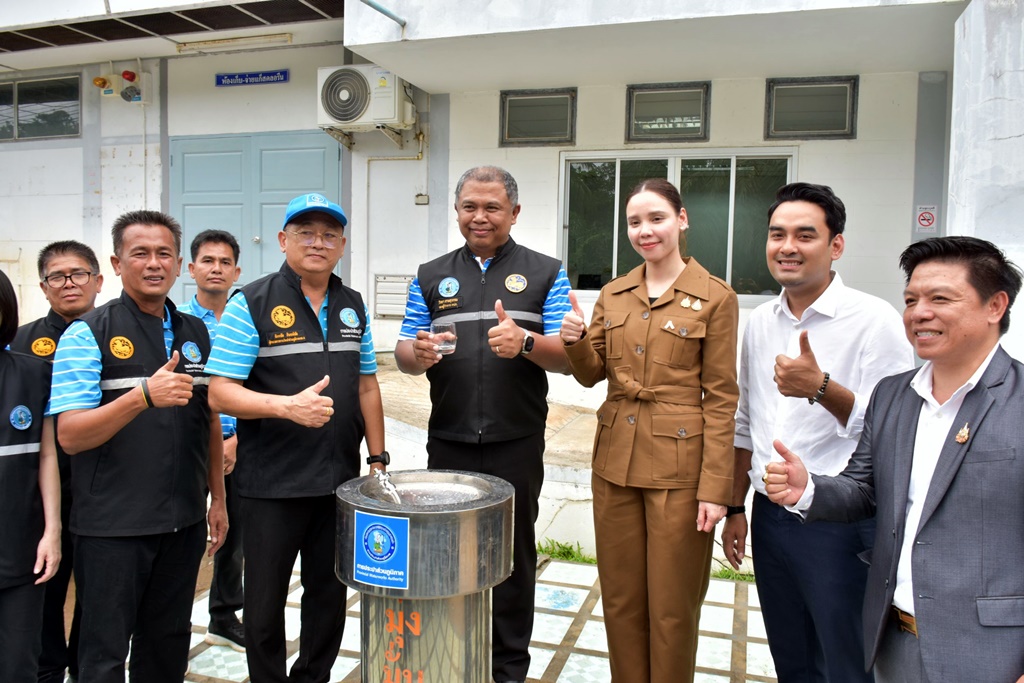 มท.3 ลงพื้นที่พังงา ติดตามโครงการก่อสร้างปรับปรุง ขยายการประปาส่วนภูมิภาคพังงา-ภูเก็ต