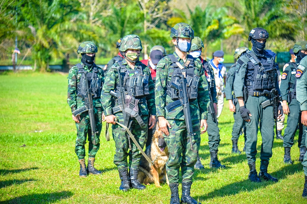 ฉก.ทพ.48 ร่วมซ้อมแผนเผชิญเหตุ ตามยุทธศาสตร์ประชาชนมีส่วนร่วม เจาะไอร้อง นราธิวาส