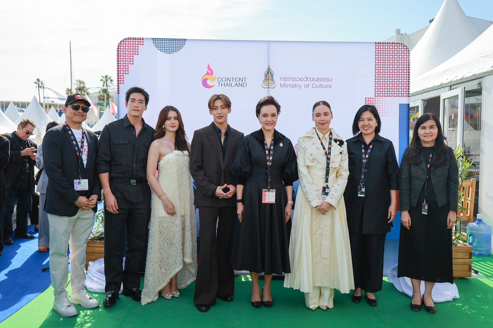ไทยเปิดคูหา Thailand Pavilion ที่เทศกาลหนังเมืองคานส์ ดันอุตสาหกรรมภาพยนตร์ไทยสู่เวทีโลก