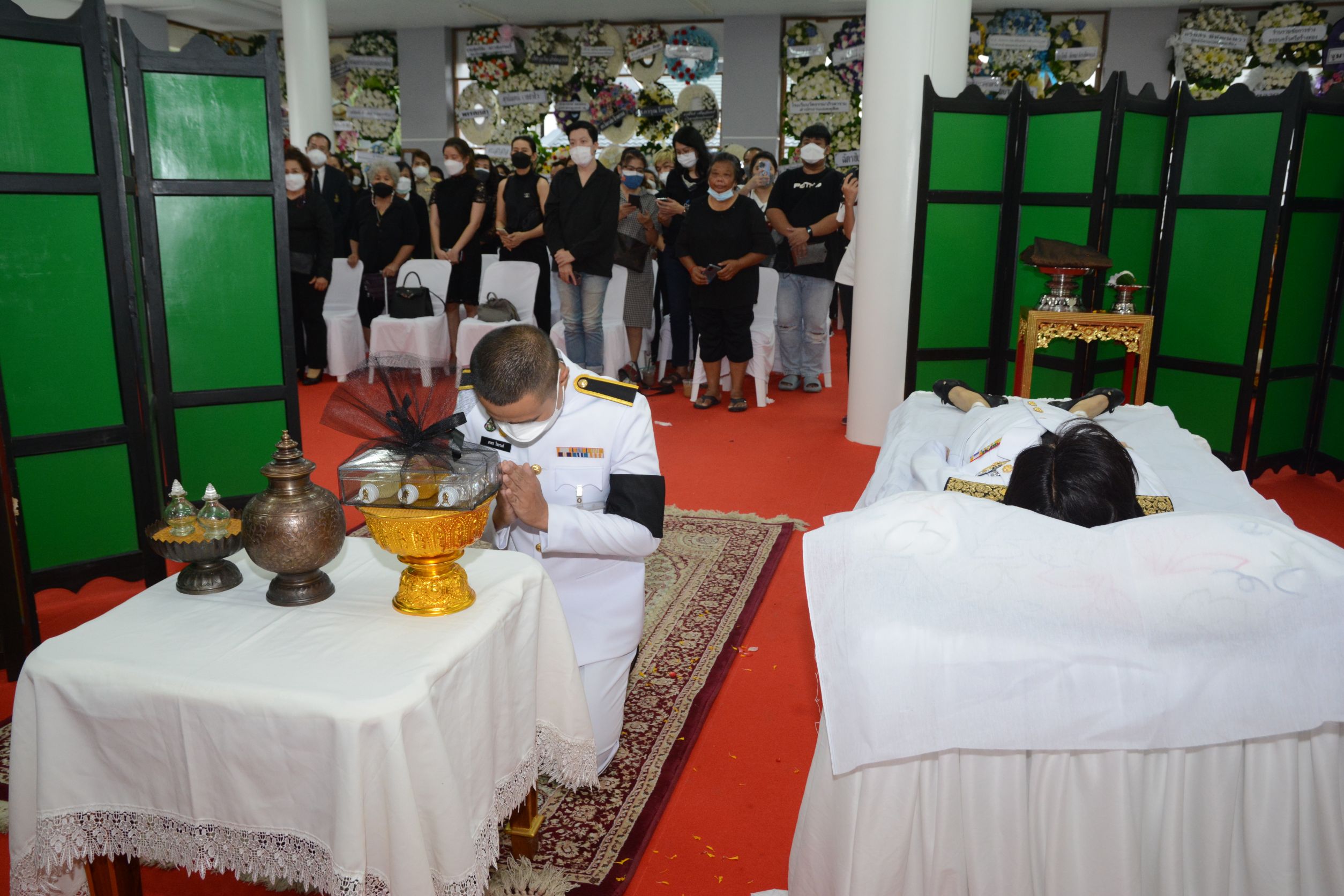 พระราชทานน้ำหลวงอาบศพ "พรพิมล คงอุดม" ผู้สมัคร ส.ก.เขตบางซื่อ 