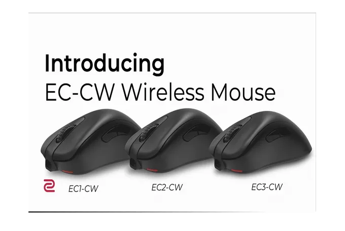 ZOWIE เปิดตัว EC-CW Series เมาส์เกมมิ่งไร้สายรุ่นแรก