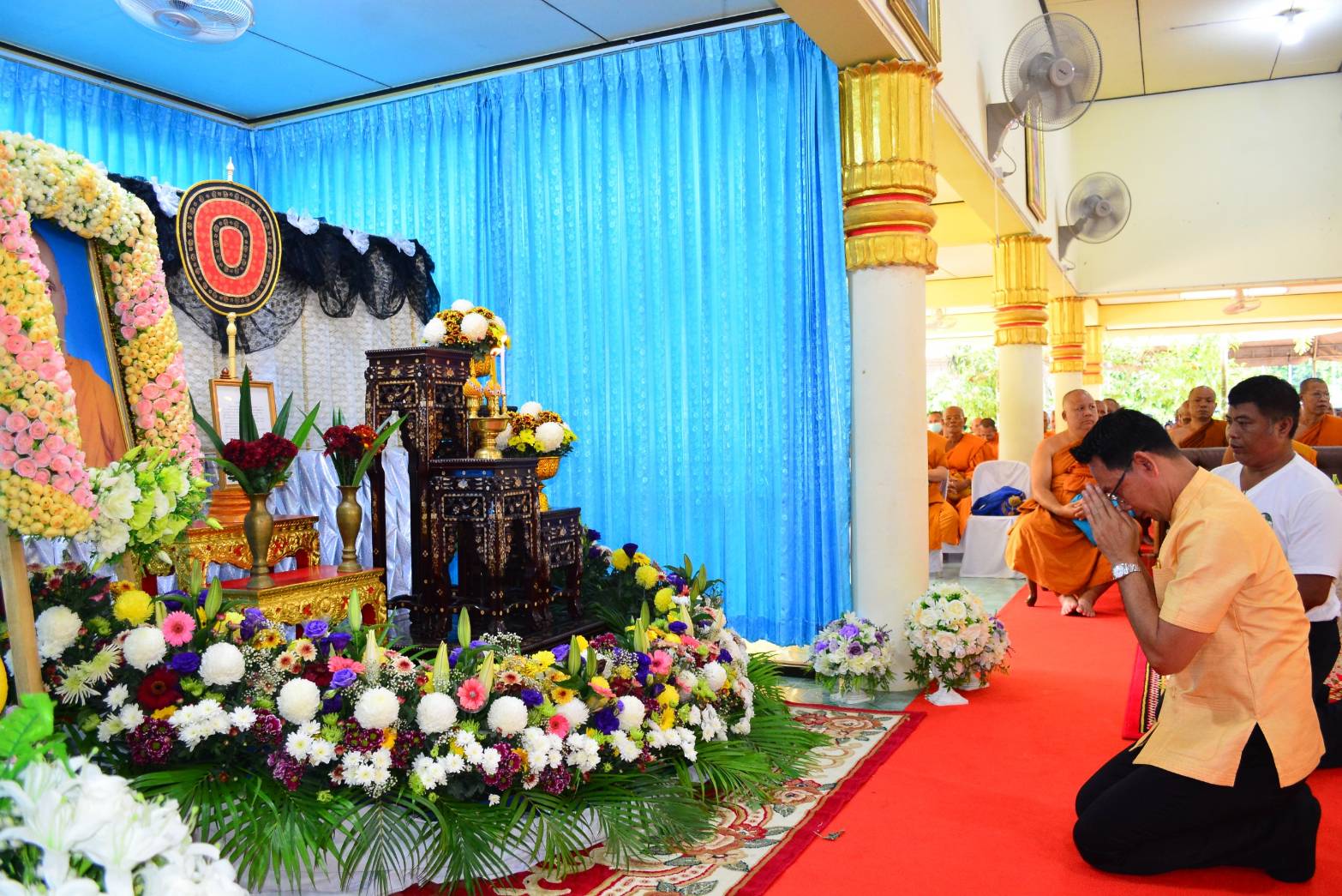 ชาวนราฯพร้อมใจทำบุญทักษิณานุปทานครบ 1 ปี พระครูโชติรัตนานุรักษ์ 