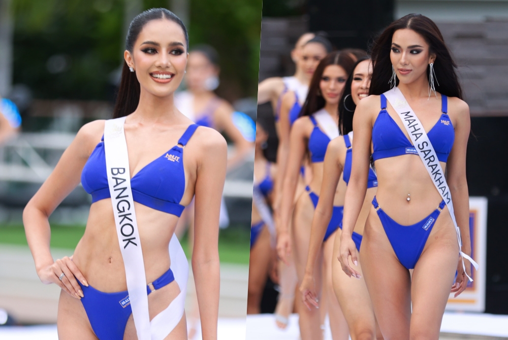 หัวหินลุกเป็นไฟ! 40 สาว MUT2024 เฉิดฉายในรอบชุดว่ายน้ำ