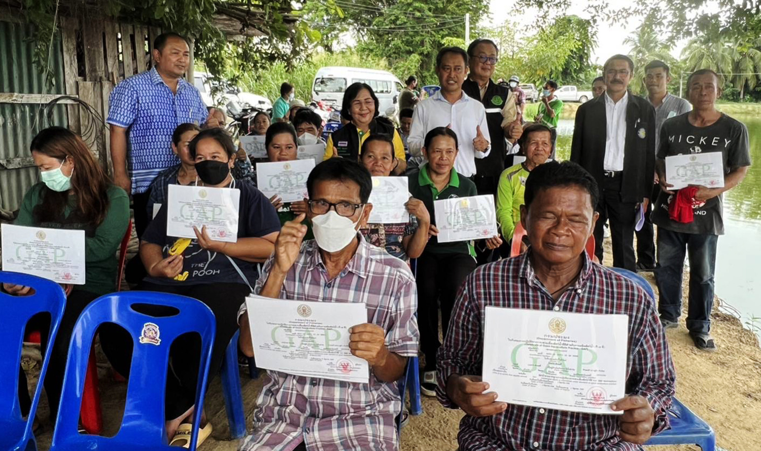 ผู้ตรวจฯทึ่ง เกษตรกรเมืองชาละวัน รวมกลุ่มเลี้ยงปลาแรดได้คุณภาพ GAP