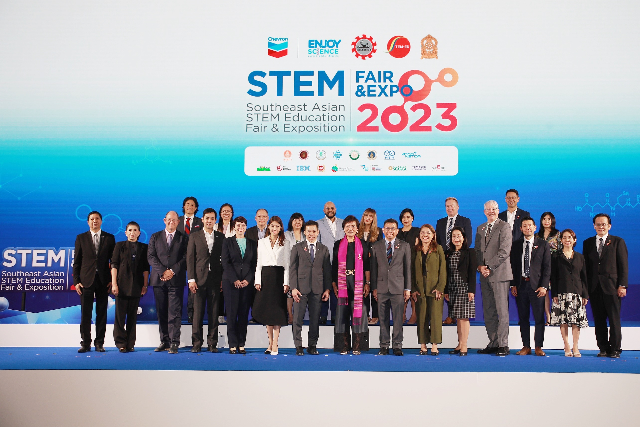 "เชฟรอน - SEAMEO STEM-ED - ศธ." ผนึกกำลังในงาน Southeast Asian STEM Education Fair and Exposition 2023 