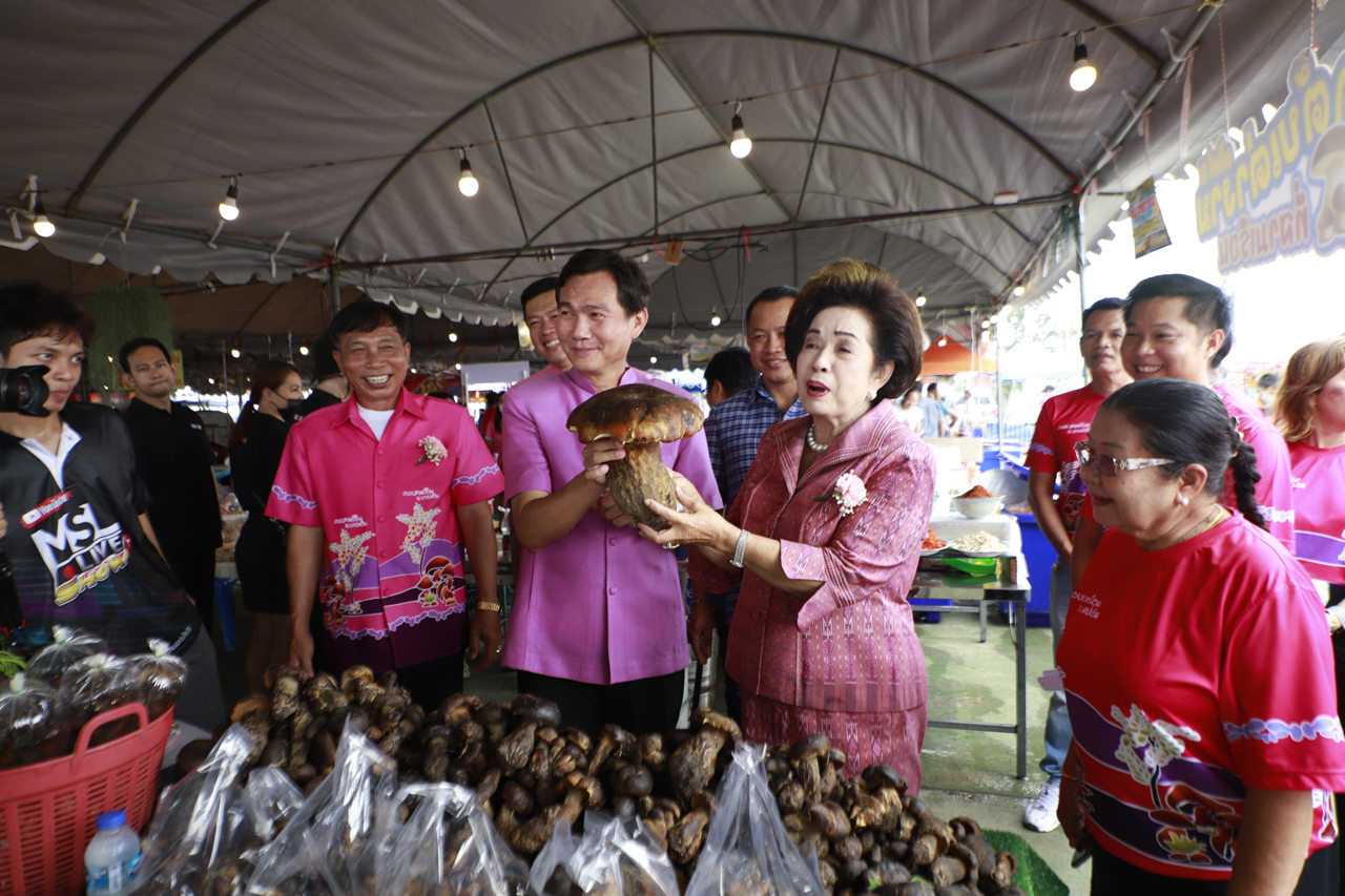 พ่อเมืองอยุธยา ปธ.เปิดงาน “วันเห็ดตับเต่างามที่สามเรือน” ครั้งที่ 12 ยกระดับพืชเศรษฐกิจหนึ่งเดียวในเมืองไทย