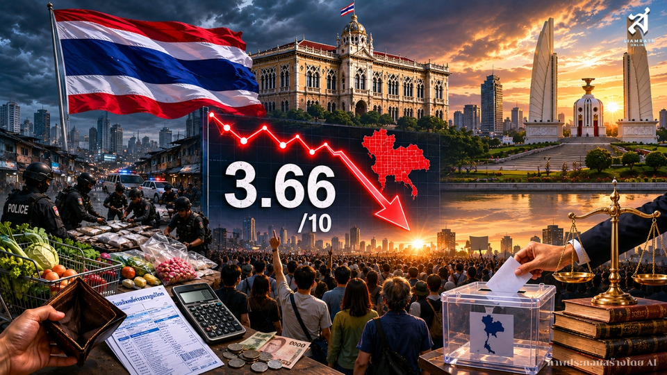 ดัชนีการเมืองไทย พฤษภาคม 2569 กับความเชื่อมั่นทางการเมืองไทย