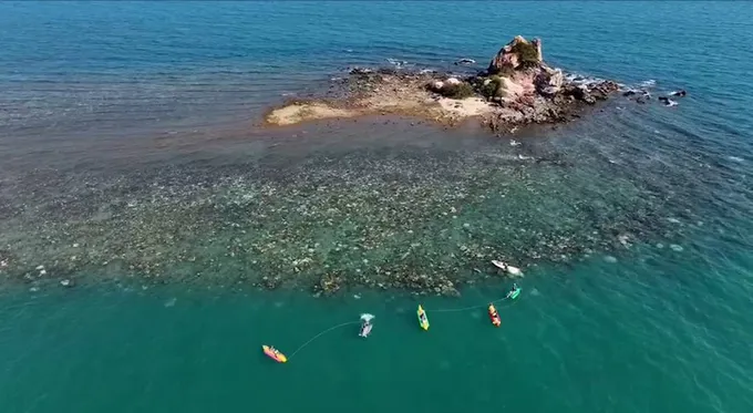 อันซีนระยอง"เกาะขี้ปลา"สวรรค์ของนักดำน้ำแลนด์มาร์คสำคัญชองชายหาดแหลมแม่พิมพ์