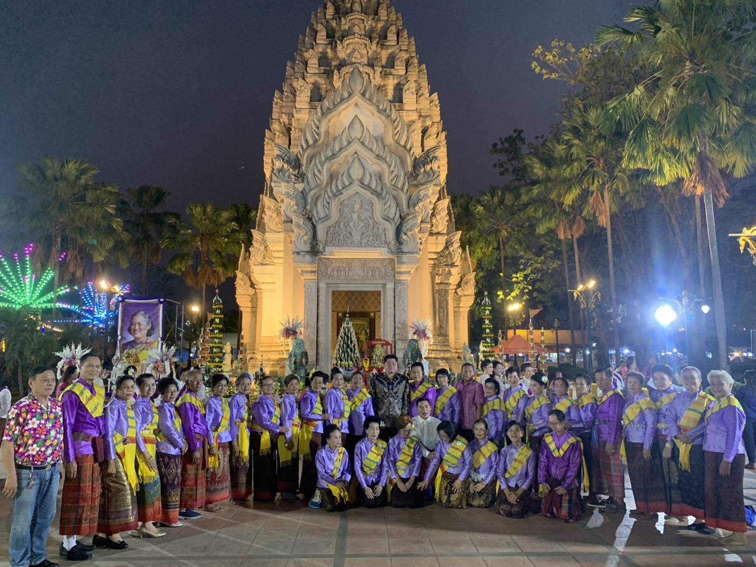 นางรำชายหญิง 99 ชีวิต รำบวงสรวง สักการะ ศาลพระหลักเมืองบุรีรัมย์ สิ่งศักดิ์สิทธิ์คู่บ้านคู่เมือง