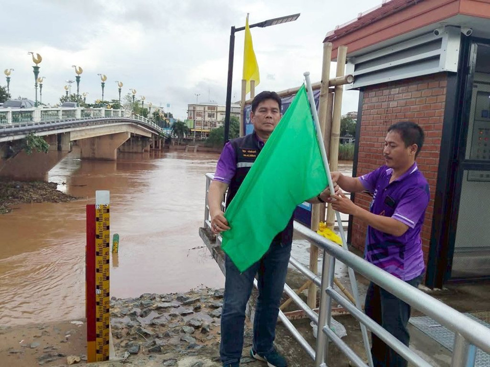 ประกาศ “ธงเขียว” แม่น้ำน่าน!! พิษณุโลกน้ำลดเข้าภาวะปกติ