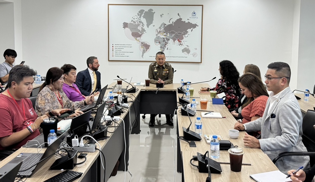 จเรตำรวจแห่งชาติ ขยายความร่วมมือ Warroom IAC หารือ INL กระทรวงการต่างประเทศสหรัฐฯ