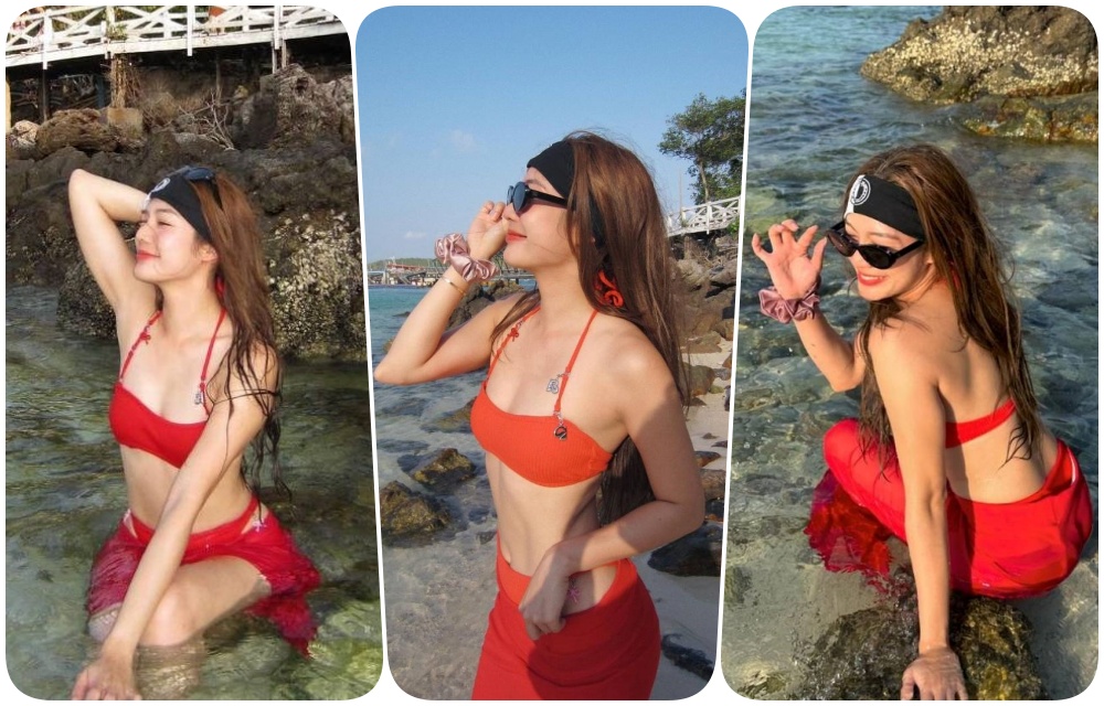 เผ็ดจี๊ด! "มะปราง อลิสา" นุ่งบิกินีตัวจิ๋ว อวดหุ่นแซ่บสะกดทุกสายตา