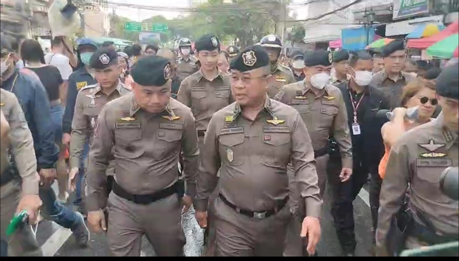 สำนักงานตำรวจแห่งชาติ จัดระเบียบการเข้า-ออก ถนนข้าวสาร อำนวยความสะดวกให้นักท่องเที่ยว