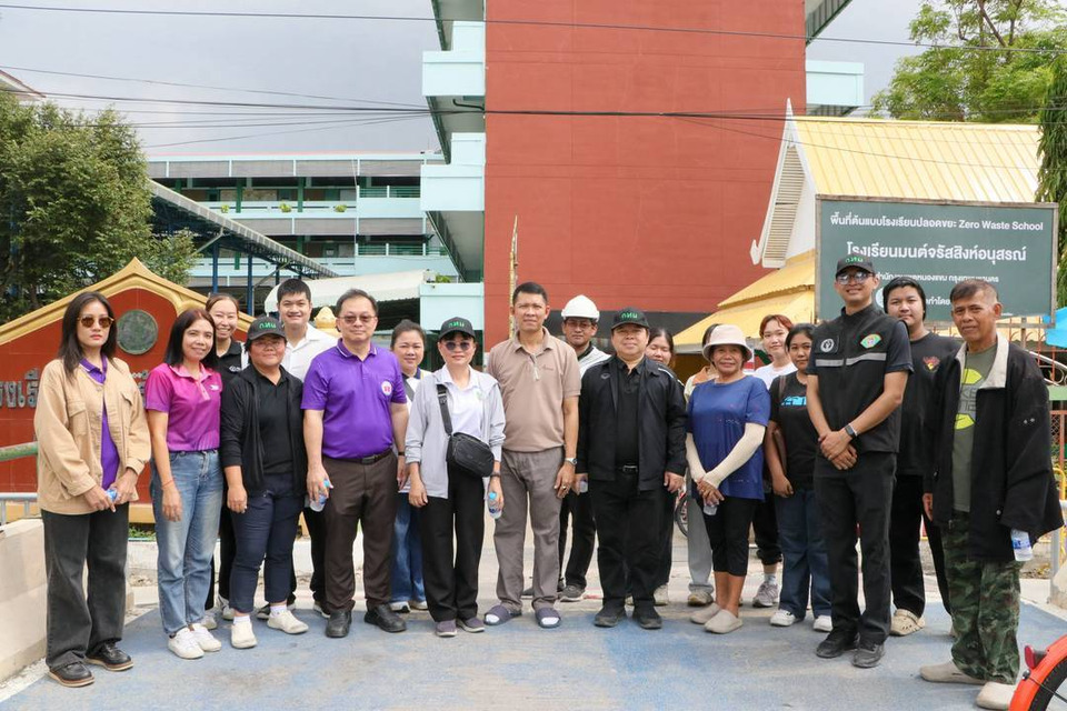 ลงพื้นที่สำรวจเส้นทางย่านชุมชนแขวงหนองค้างพลูโดยรถจักรยาน 