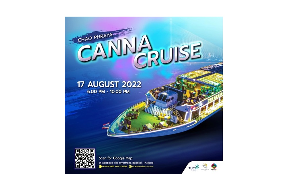 กันกุลฯ ผนึก THCG -เรือสำราญเจ้าพระยาครุยส์-แคนน์โซไซตี้ จัด Chao Phraya Canna Cruise เรือ The Medi-Wellness รอบปฐมฤกษ์ ตอกย้ำความรู้ด้านกัญชาเชิงการแพทย์