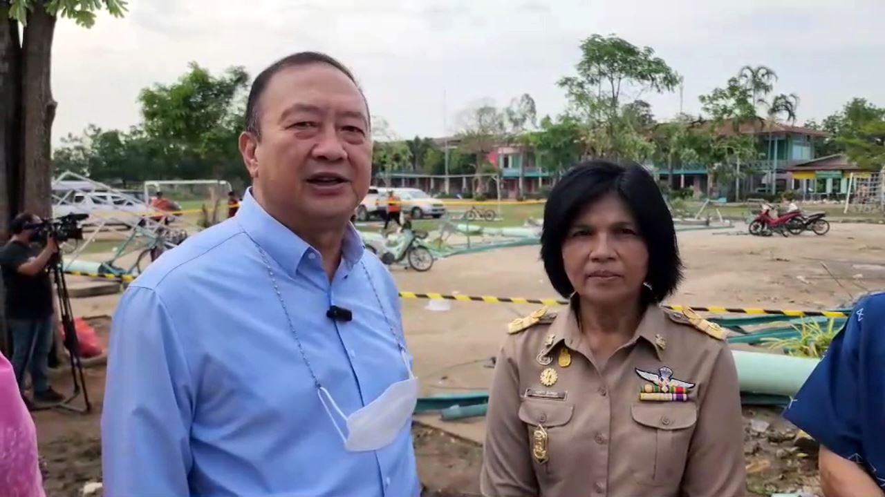 ผู้ว่าฯพิจิตรประกาศภัยพิบัติเหตุวาตภัยถล่มโรงเรียนตาย 7 บาดเจ็บ 18 ราย