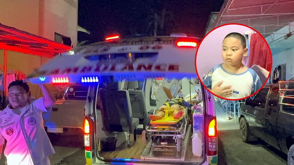 ฮีโร่วัย 7 ขวบ ไหวพริบดี ส่งมีดให้แม่ตัดเชือก ช่วยชีวิตหญิงผูกคอตาย