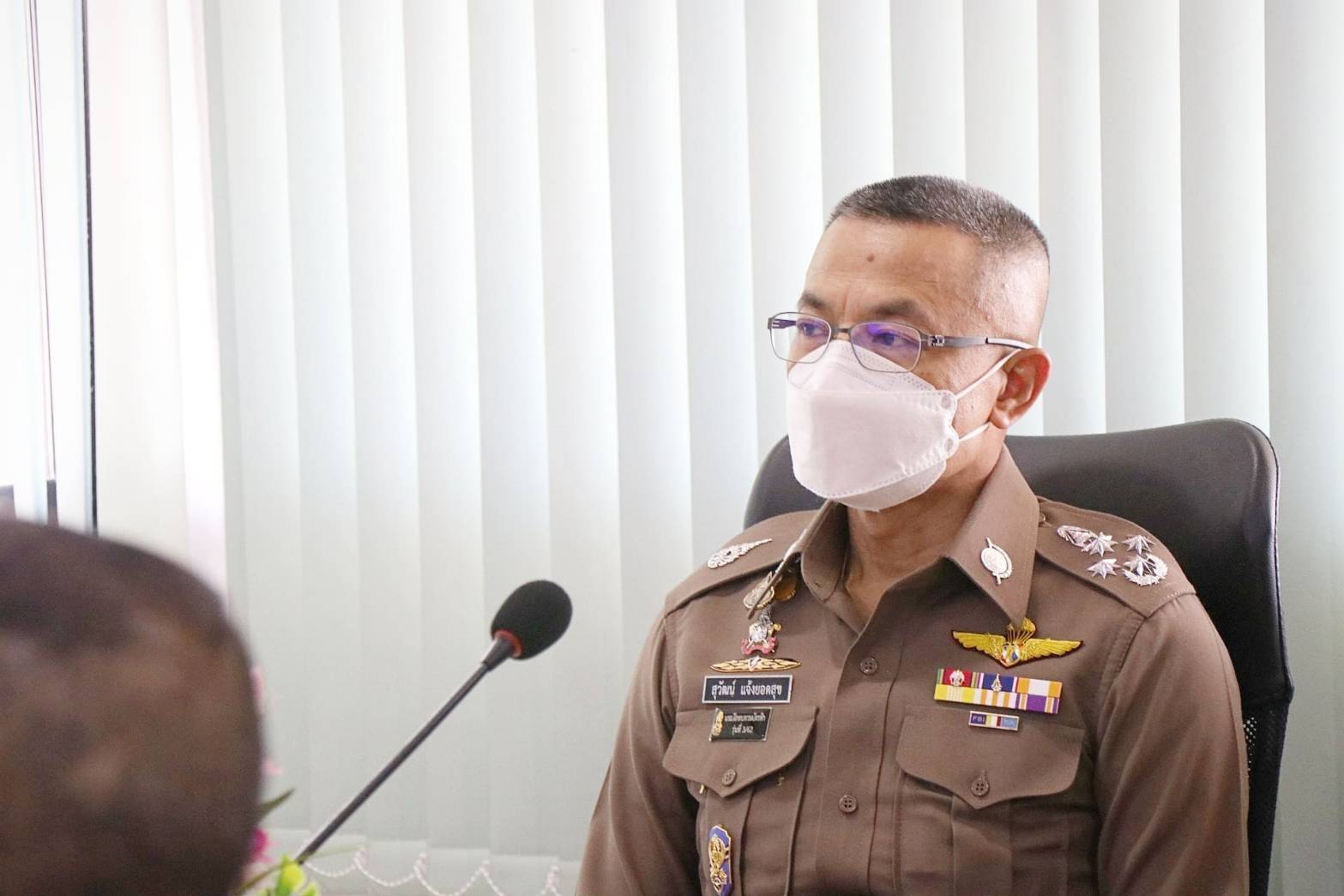 ผบ.ตร. นำทีมแถลงผลการช่วยเหลือเหยื่อค้ามนุษย์ในต่างประเทศ