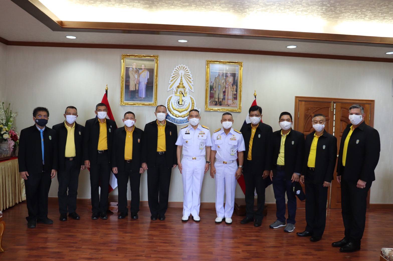  ผู้บัญชาการทัพเรือภาคที่ 3 รับการเยี่ยมคำนับคณะวิทยาลัยป้องกันราชอาณาจักรสถาบันวิชาการป้องกันประเทศ