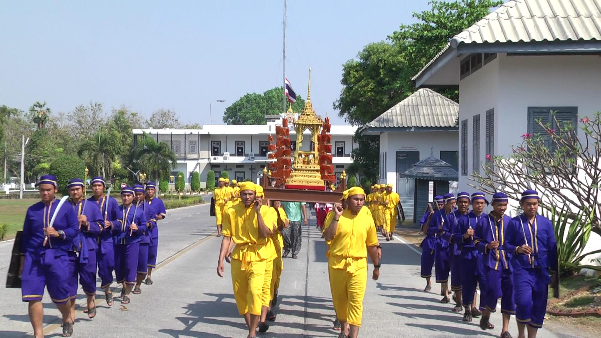ลพบุรีซ้อมใหญ่ขบวนเทิดพระเกียรติงานแผ่นดินสมเด็จพระนารายณ์ฯ