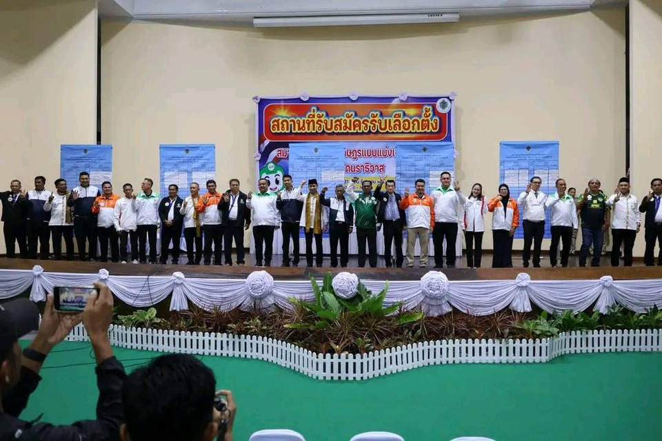 นราธิวาสคึกคัก! 5 เขตเลือกตั้งใต้สุดสยาม พรรคใหญ่-พรรคใหม่ชนกันเดือด 