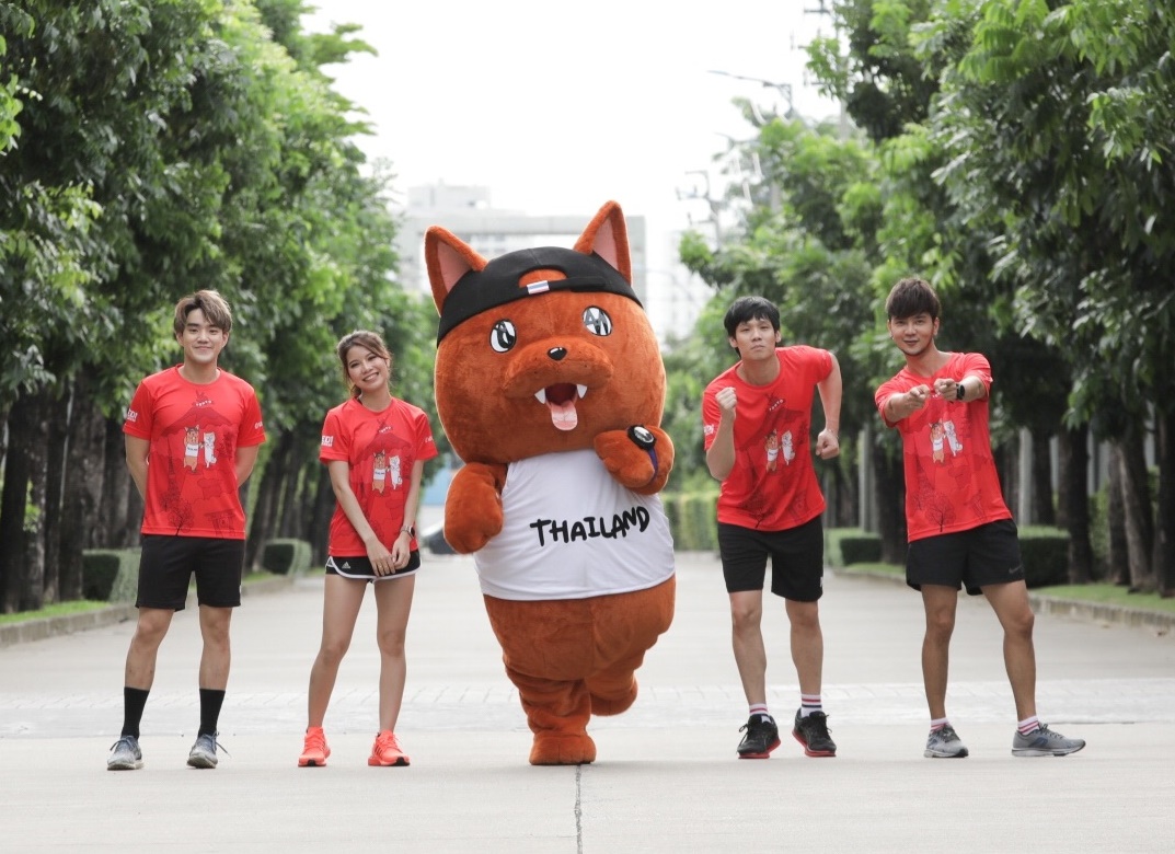 "เอก-จั๊ก วง Season Five"  ชวนวิ่งมาราธอนออนไลน์ "พี่เขี้ยวทอง วิ่งช่วยเพื่อนตะลุยเมืองหมาราธอนทั้ง7"