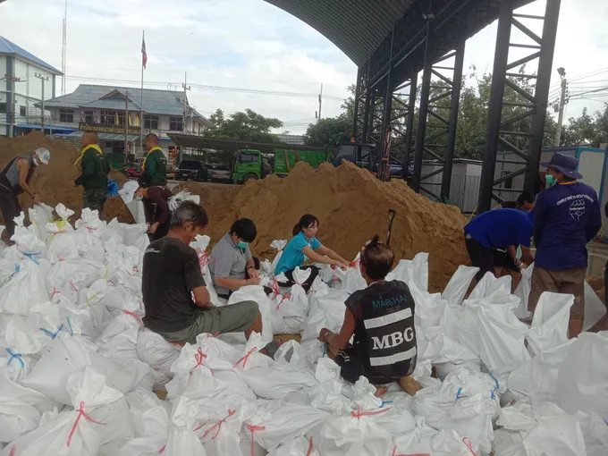 ส่วนท้องถิ่นเมืองปทุมธานี กับการเตรียมความพร้อมรับมือน้ำท่วม